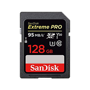 SDカード 128GB [Extreme PRO UHS-I V30]