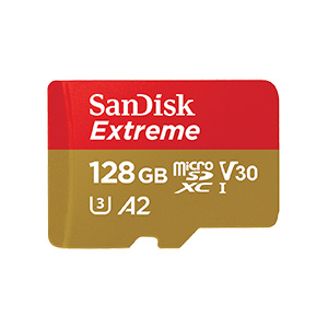 MicroSDカード 128GB [Extreme UHS-I V30]