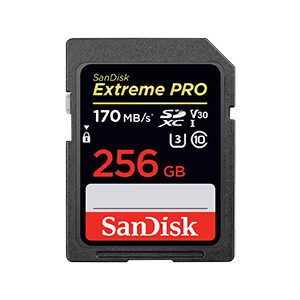 SDカード 256GB [Extreme PRO UHS-I V30]