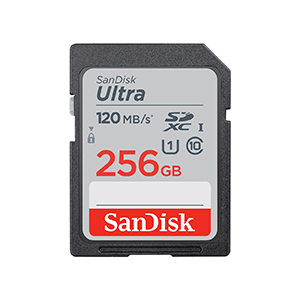 SDカード256GB [ultra UHS-I]