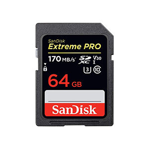 SDカード 64GB [Extreme PRO UHS-I V30]
