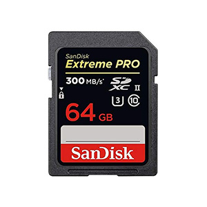 SDカード 64GB [Extreme PRO UHS-II]