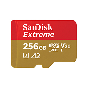MicroSDカード 256GB [Extreme UHS-I V30]